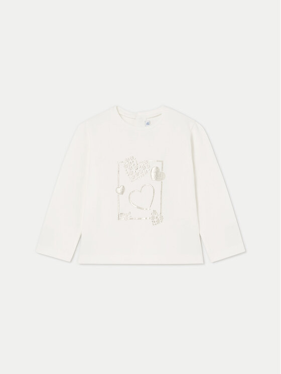 Mayoral Mayoral Blusa 116 Écru Regular Fit