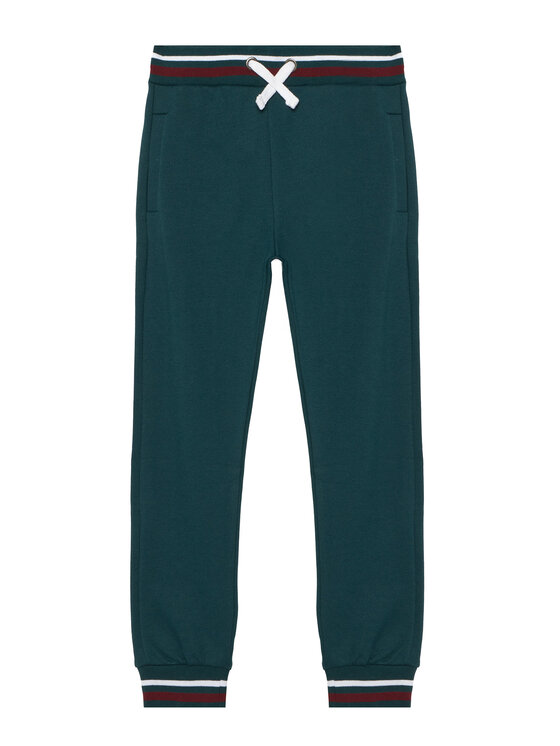 Guess Pantaloni trening L6YB02 K4085 Verde Regular Fit