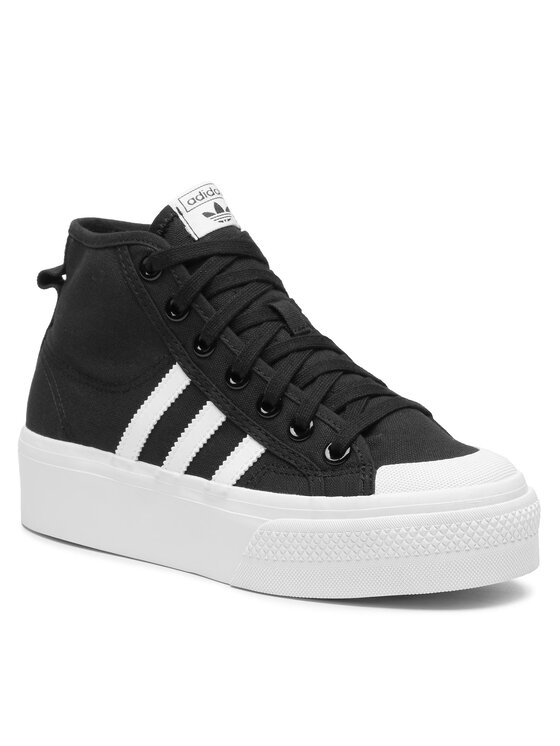 adidas Sneakers Nizza Platform Mid W FY2783 Schwarz Modivo