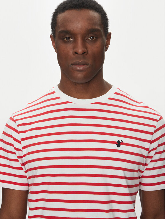 Save The Duck Save The Duck T-särk DT1743M BESY20 Punane Regular Fit