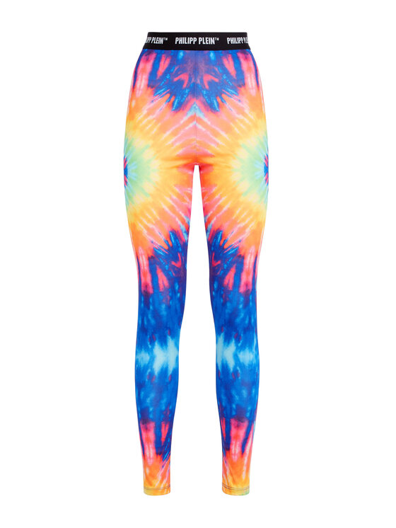 PHILIPP PLEIN PHILIPP PLEIN Legginsy 3095 Kolorowy Skin Tight Fit