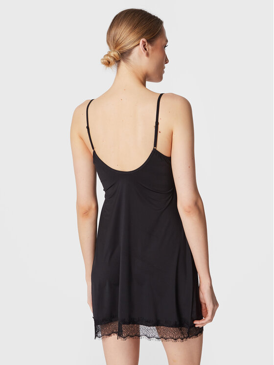 Camicia da notte 669395 Nero Relaxed Fit