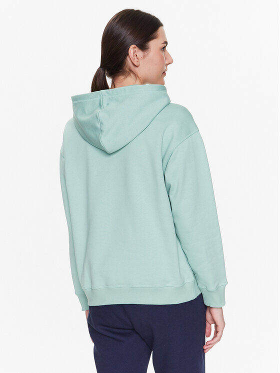 New Balance New Balance Суитшърт Athletics Nature WT23554 Зелен Oversize