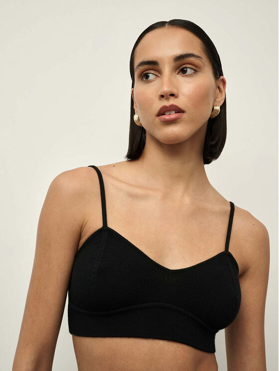 La Mania La Mania Top MILD Čierna Classic Fit