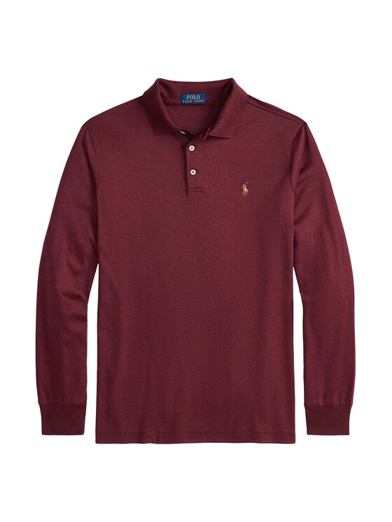 Polo Ralph Lauren Polo Ralph Lauren Polo majica 710671785049 Bordo rdeča Regular Fit