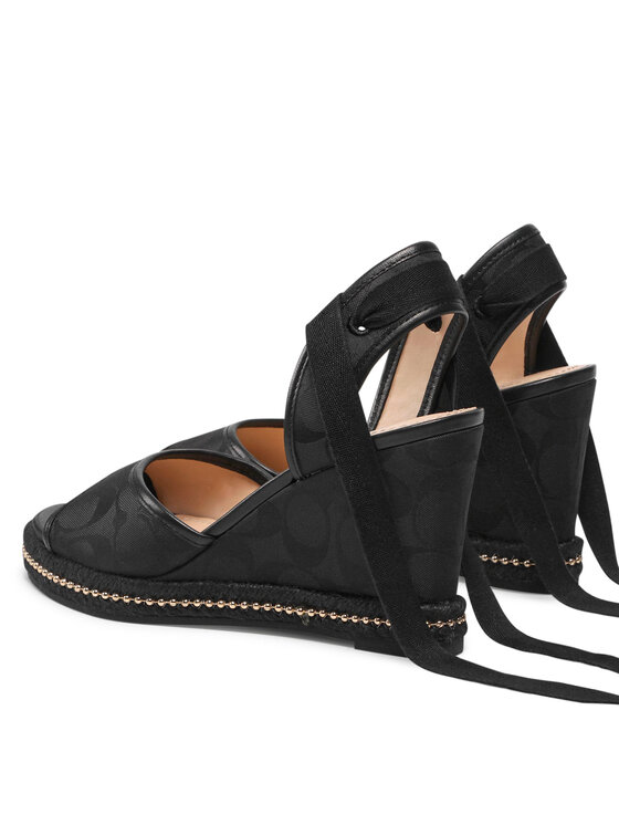 Coach Coach Sandalen Page Sig Recycled C8931 Schwarz