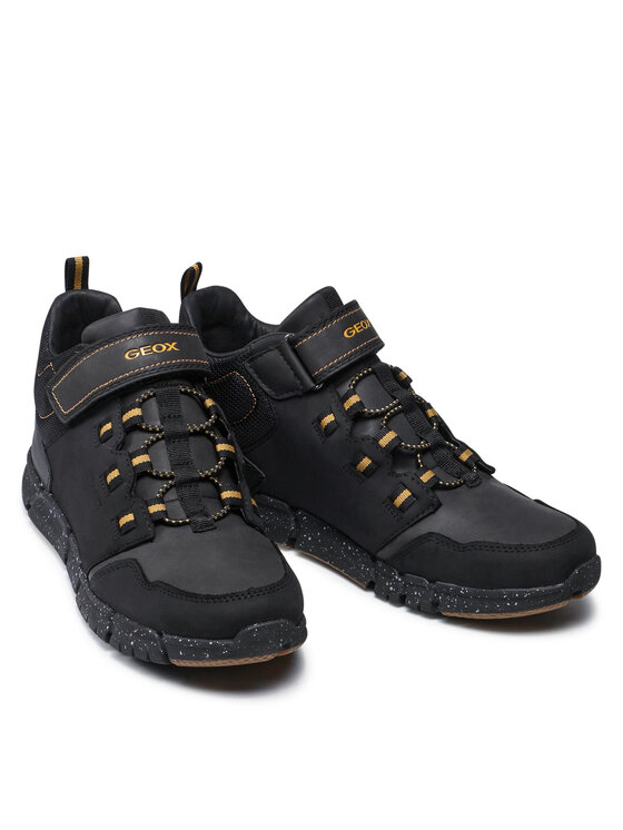 Geox Geox Ghete J Flexyper B.B Abx A J949XA 032FU C9241 S Negru