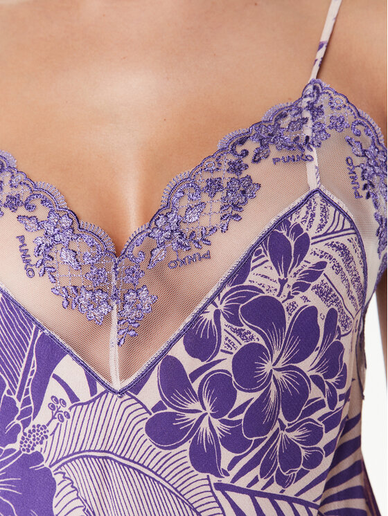 PINKO PINKO Top Giaggiolo 100892 A0RL Vijolična Regular Fit