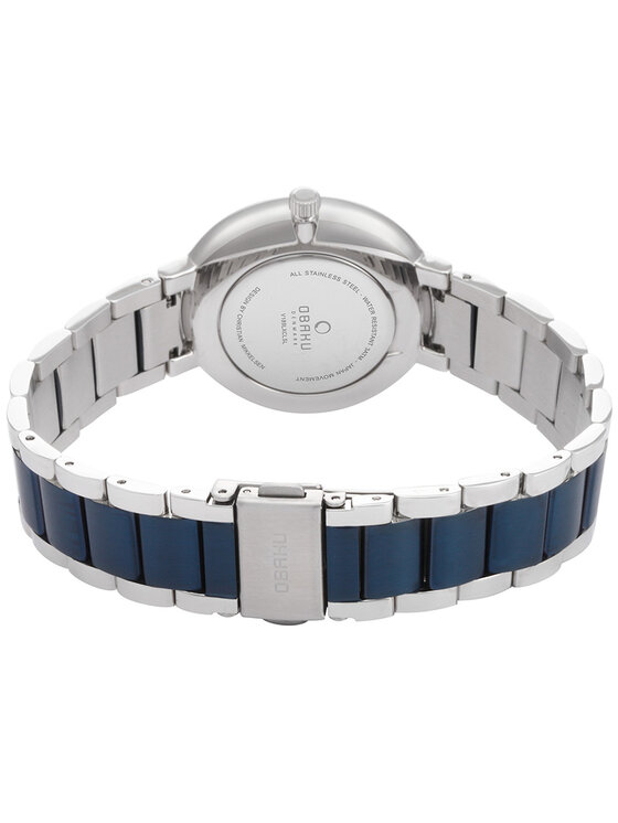 Obaku Obaku Hodinky V189LXCLSL1 Modrá