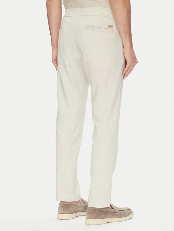 BOSS BOSS Stoffhose Sanderson-L 50536881 Beige Regular Fit