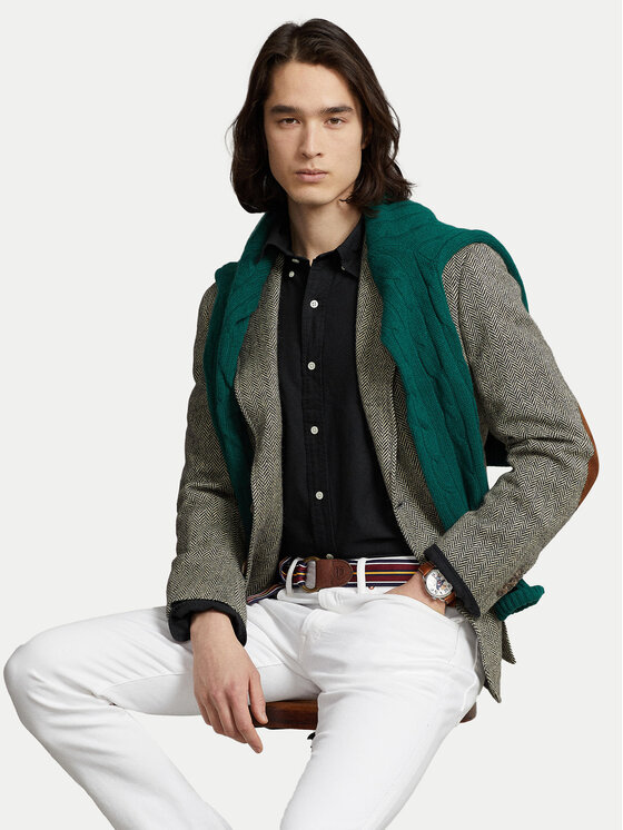 Polo Ralph Lauren Polo Ralph Lauren Košeľa Bsr 710772290 Čierna Custom Fit