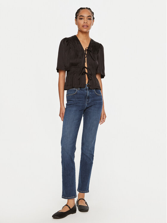 Wrangler Wrangler Jeansy 112356621 Granatowy Slim Fit