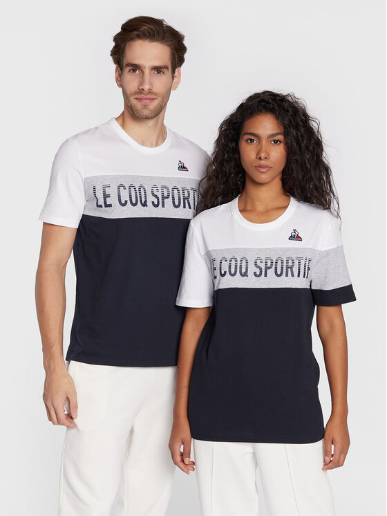 Le Coq Sportif Majica Unisex 2220296 Mornarsko modra Regular Fit