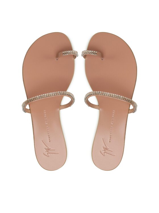 Giuseppe Zanotti Giuseppe Zanotti В'єтнамки E100038 Бежевий