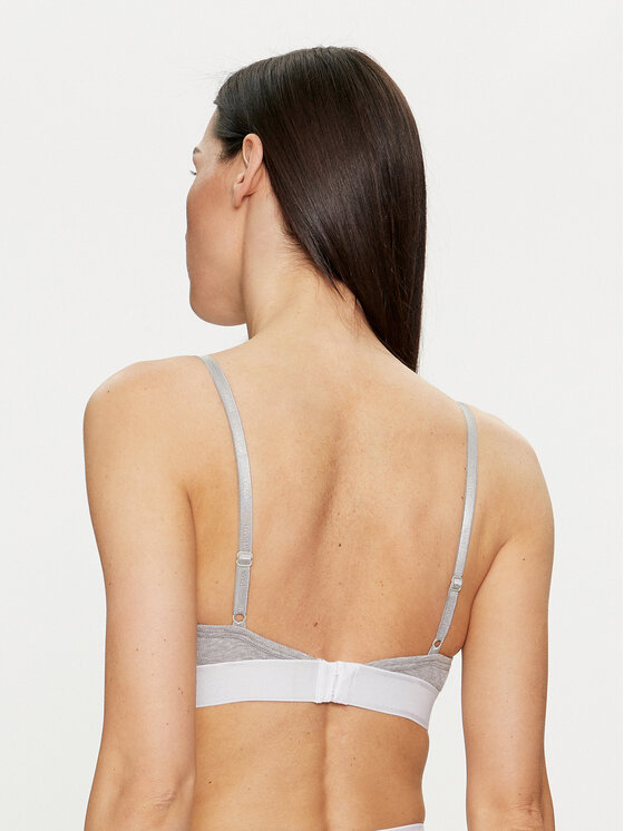 Versace Versace Bralette krūšturis 1013503 Pelēks