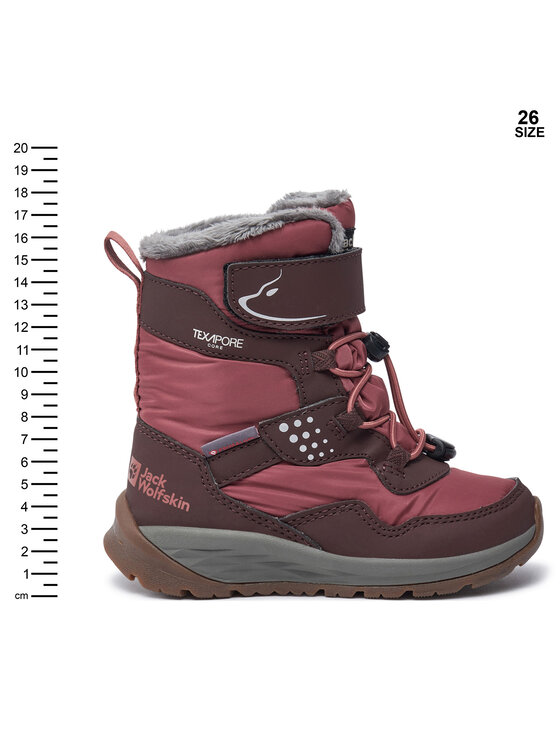 Jack Wolfskin Jack Wolfskin Μπότες Χιονιού Polar Bear-G Texapore High Vc K A62143 Καφέ