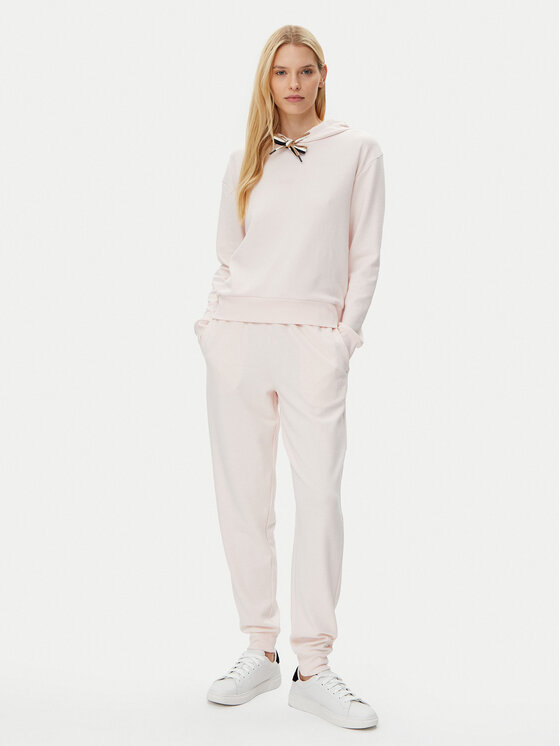 BOSS BOSS Donji dio trenerke CP Stripe 50524759 Ružičasta Regular Fit