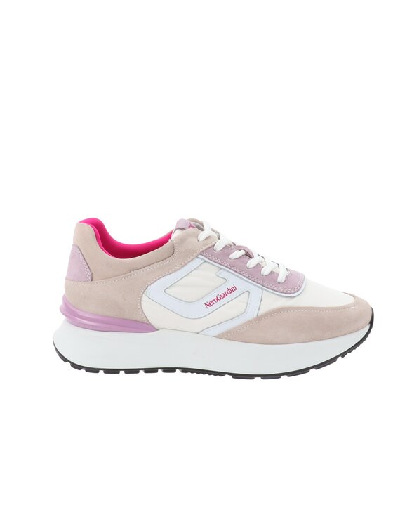 Nero giardini sneakers top rosa