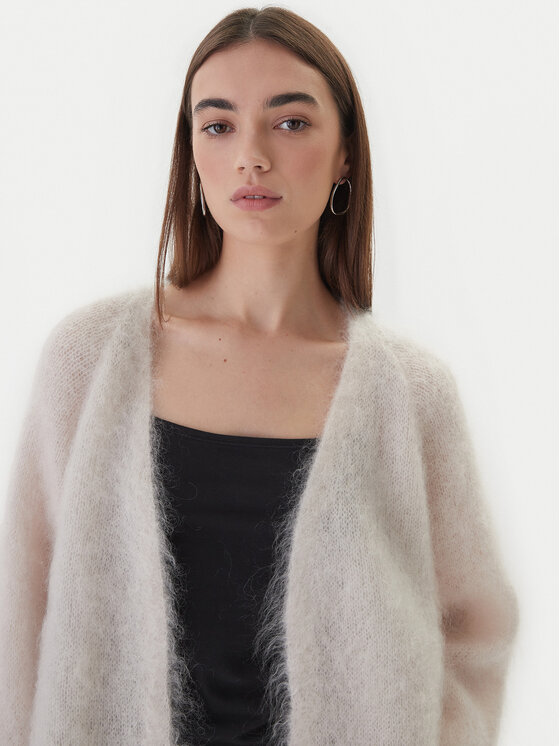 Dixie Dixie Ζακέτα M277Y072A 1160 Λευκό Regular Fit