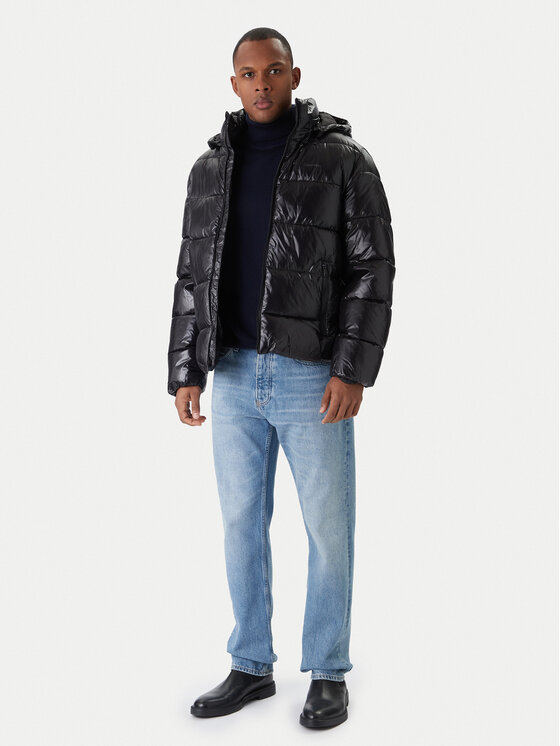 Calvin Klein Calvin Klein Zimné bundy LV04LD539G Čierna Regular Fit