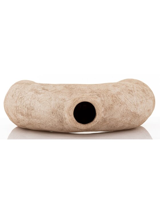 MIAhome MIAhome Wazon ceramiczny 25x36,5x710,5 cm CAXITTA łuk duży Brązowy