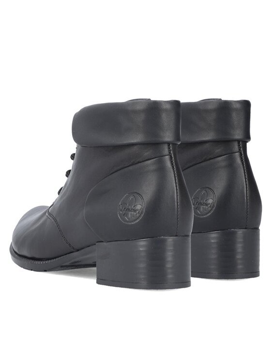 Rieker Rieker Schnürschuhe 78631-00 Schwarz