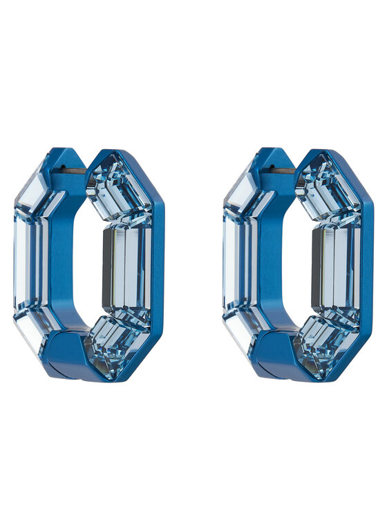 Swarovski Swarovski Naušnice Lucent hoop 5696038 Plava