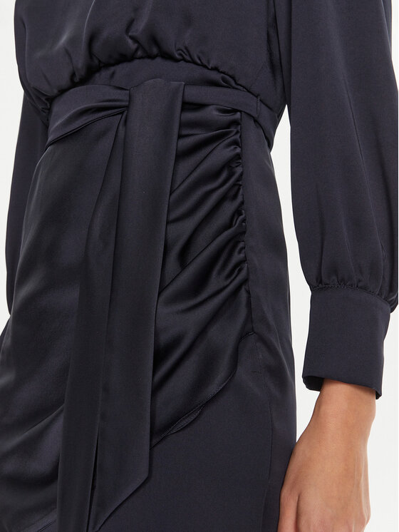 Marella Marella Abito da cocktail Celso 2423226102 Blu scuro Regular Fit