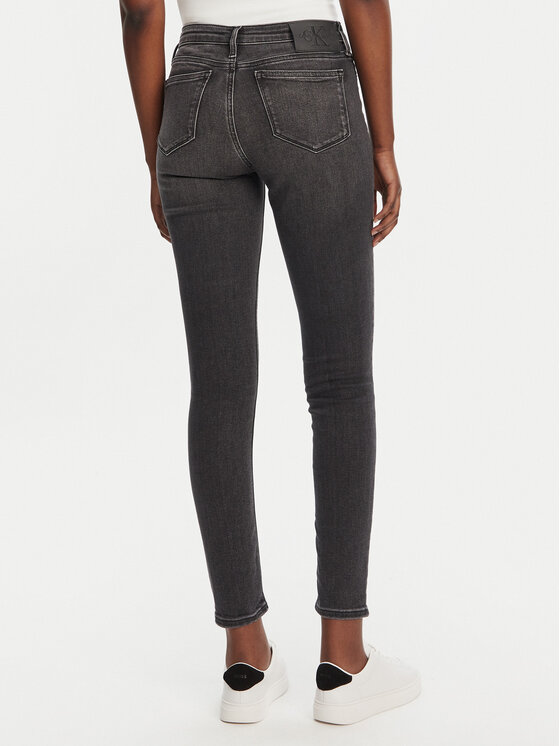 Calvin Klein Jeans Calvin Klein Jeans Jeans hlače J20J225114 Črna Skinny Fit