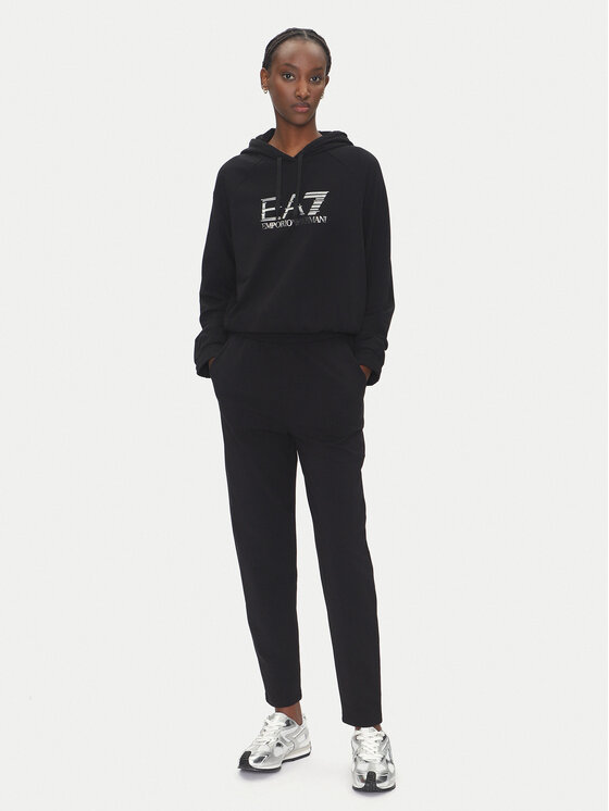 EA7 Emporio Armani Tepláková súprava 7W000122 AF12502 UC001 Čierna Regular Fit