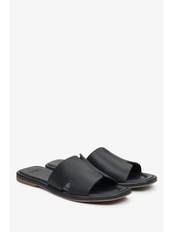 Estro Estro Παντόφλες ER00115131 Μαύρο