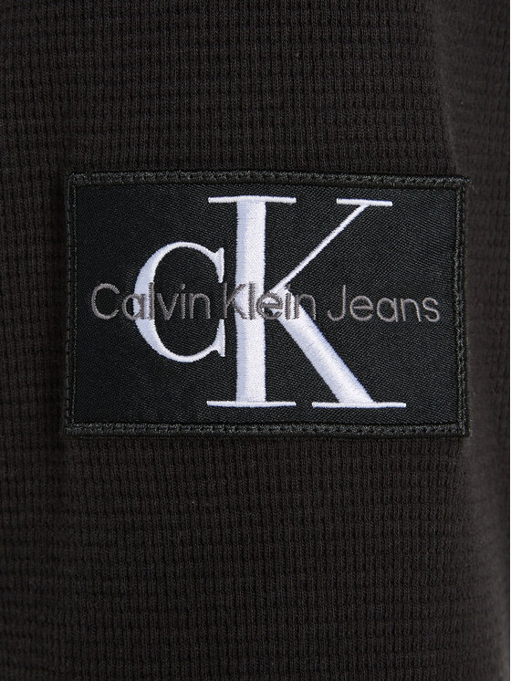 Calvin Klein Jeans Calvin Klein Jeans Μπλούζα J30J323485 Μαύρο Regular Fit