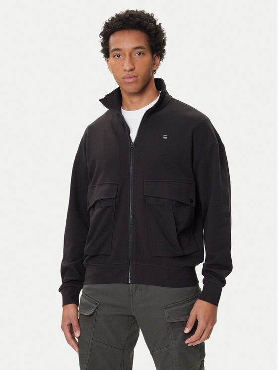 G-Star Raw G-Star Raw Majica dugih rukava Rovic D27078-E209 Crna Loose Fit