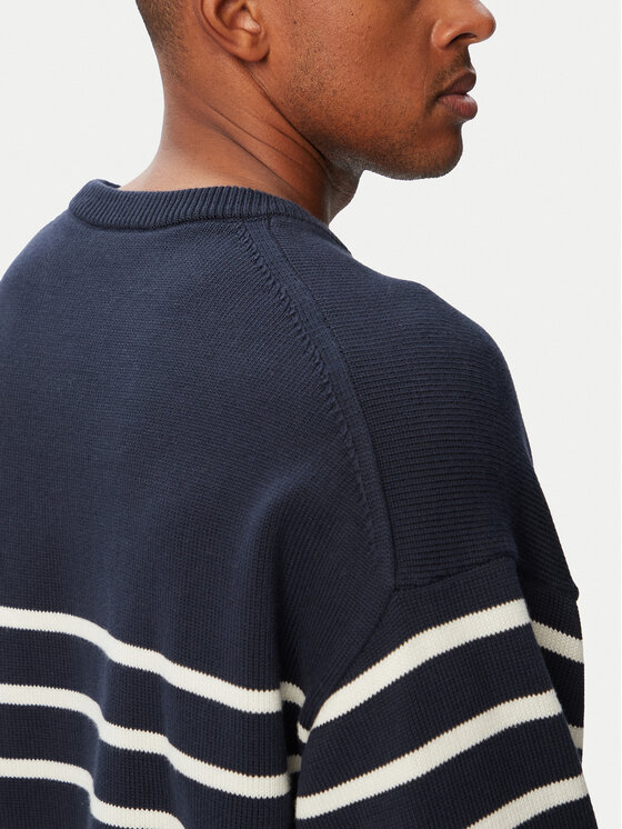 Calvin Klein Jeans Calvin Klein Jeans Пуловер LV04RG305G Тъмносин Relaxed Fit