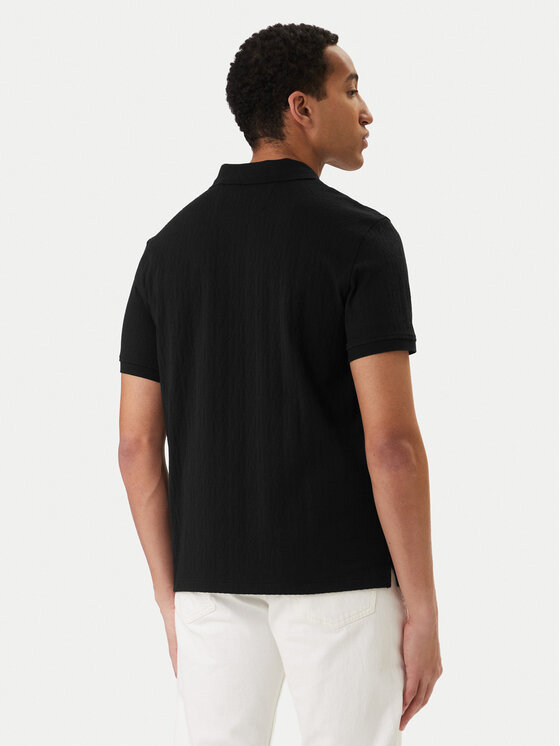 Guess Guess Polo M6RP05 KD181 Czarny Regular Fit