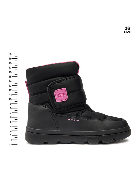 Geox Geox Sněhule Willaboom  J46HWC 0FU54 C0922 D Černá