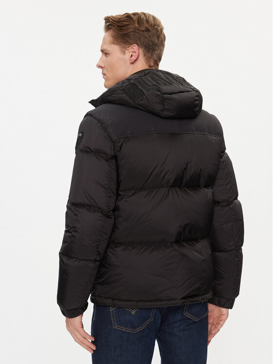 Blauer Blauer Kurtka zimowa 23WBLUC03010 Czarny Regular Fit