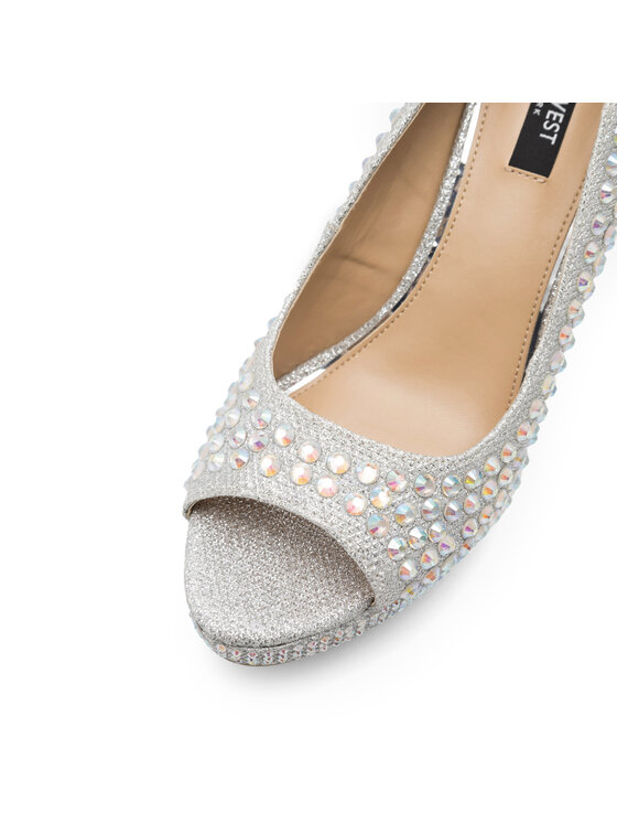 Nine West Nine West Štikle MAIRA SY8020-9NW Srebrna