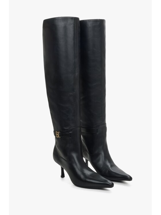 Estro Estro Μπότες ER00114258 Μαύρο