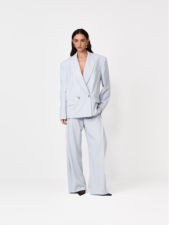 La Mania La Mania Marynarka DEZZIE Niebieski jasny Basic Fit