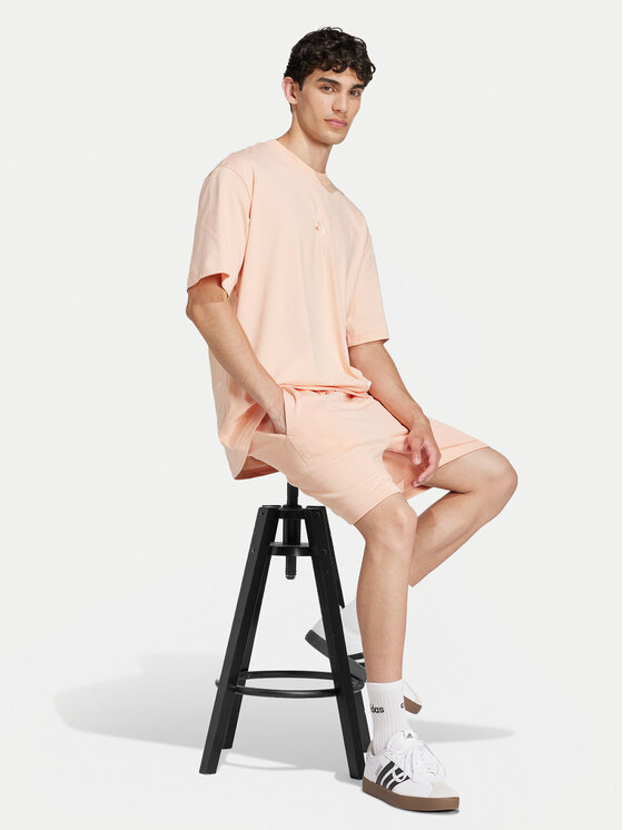 adidas adidas Majica Zwide Graphic JD5828 Koral Loose Fit