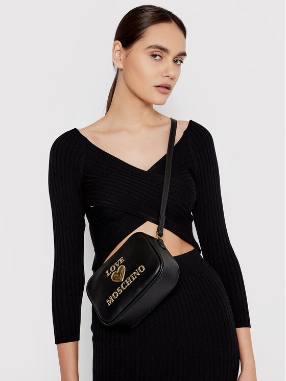LOVE MOSCHINO LOVE MOSCHINO Дамска чанта JC4059PP0CLF0000 Черен