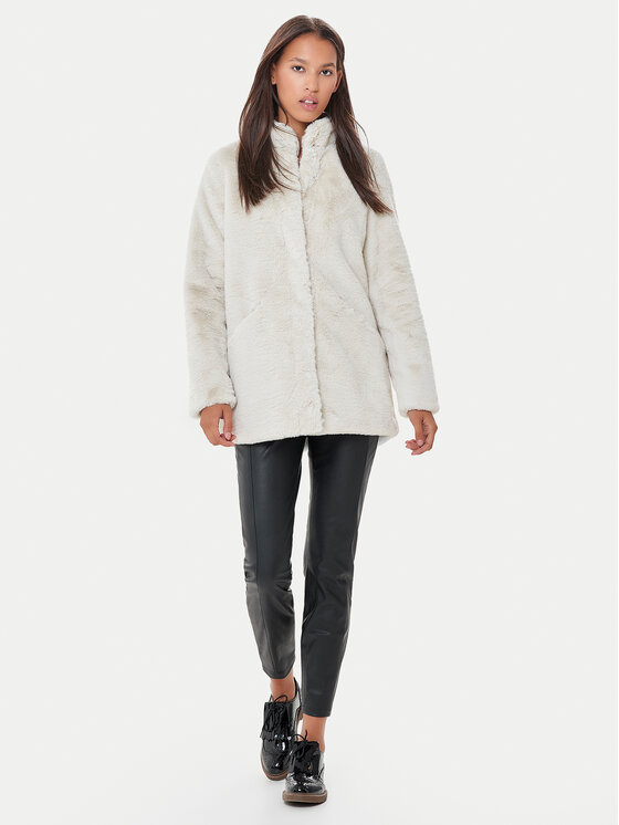 ONLY ONLY Krzno Vida 15164600 Bež Regular Fit