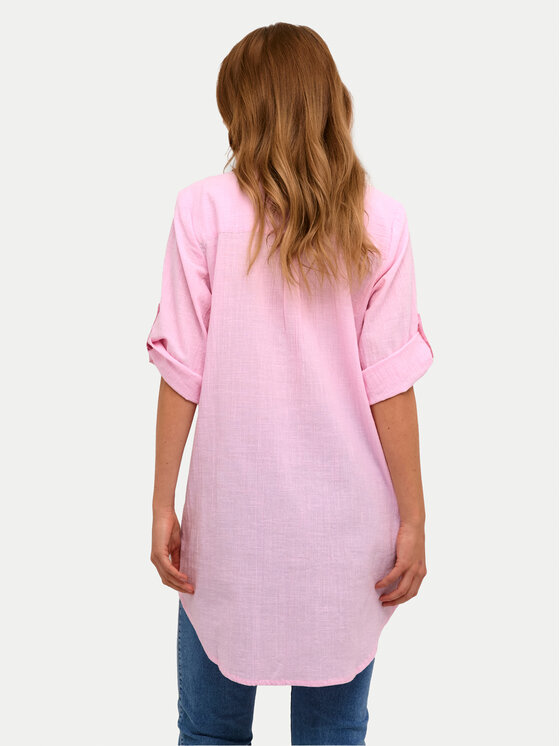 Kaffe Kaffe Туника Pauline 10508528 Розов Relaxed Fit