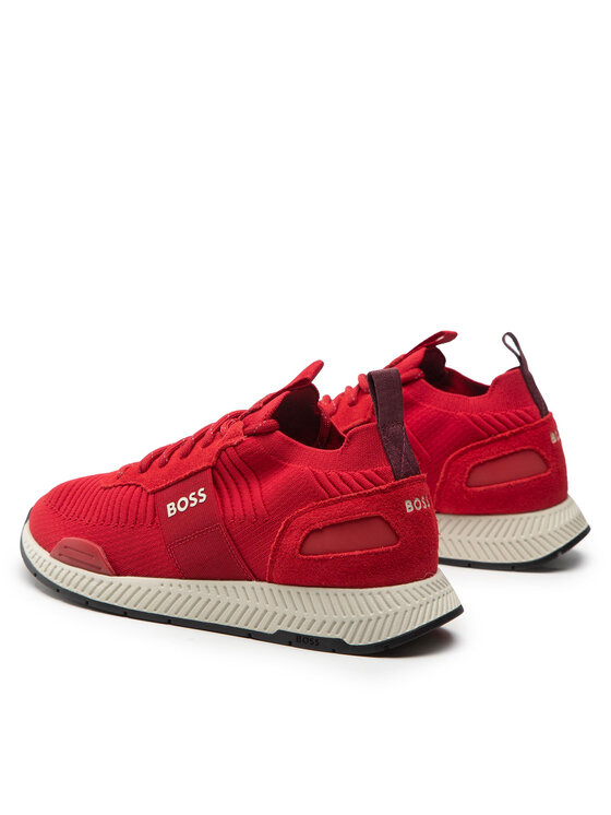 BOSS Boss Sneakersy Titanium 50470596 10232616 01 Červená