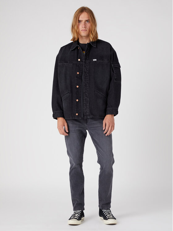 Wrangler Wrangler T-shirt Branded W773EEXV6 112331867 Nero Regular Fit