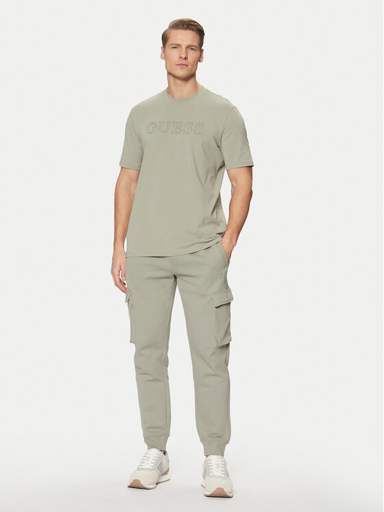 Guess Guess Marškinėliai Z2YI11 J1314 Žalia Regular Fit