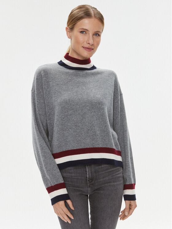 Tommy Hilfiger Rolák WW0WW39536 Sivá Regular Fit