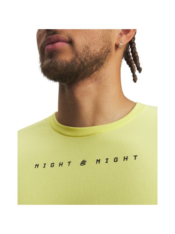 Under Armour Under Armour T-Shirt 6009783 Żółty Regular Fit