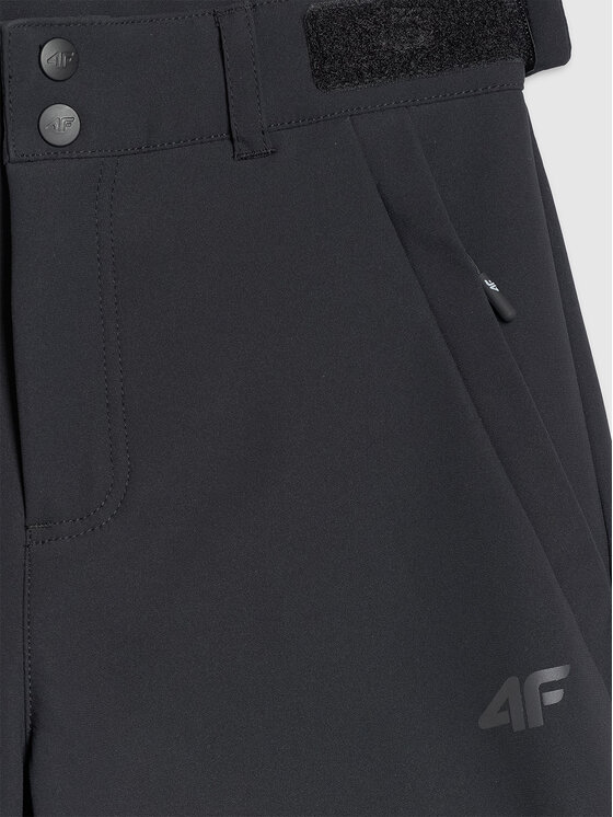 4F 4F Spodnie narciarskie 4FJRAW25TFTRM1271 Czarny Regular Fit